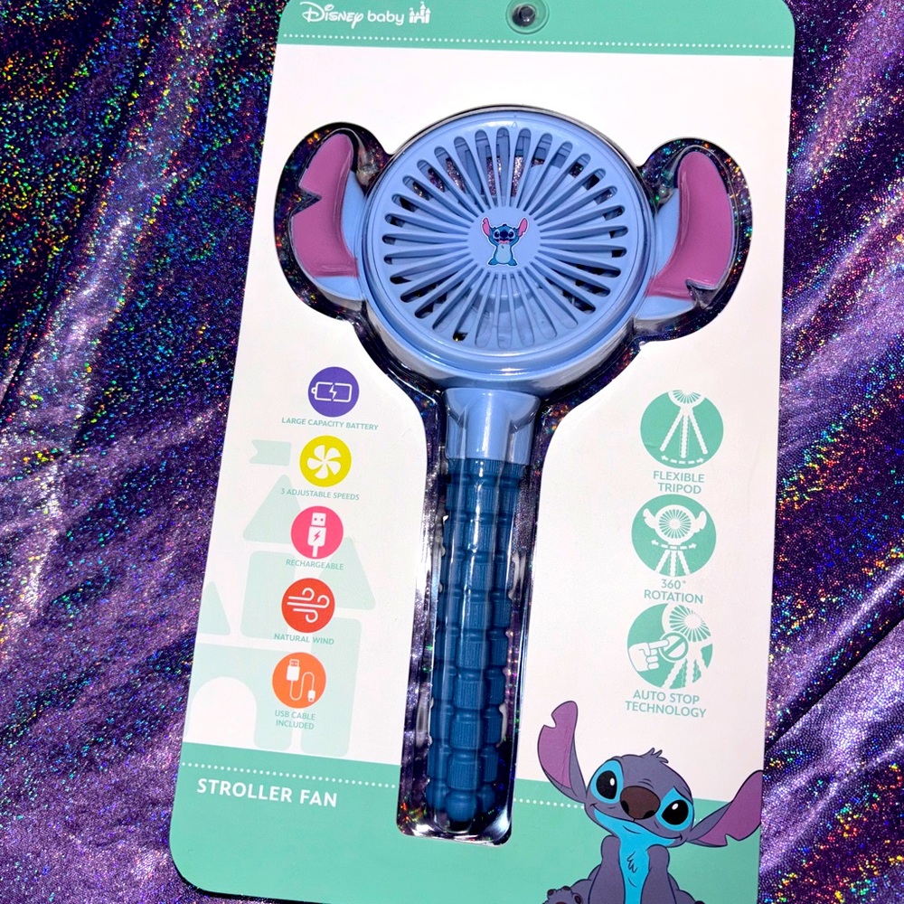 Disney Baby Stitch Stroller Fan